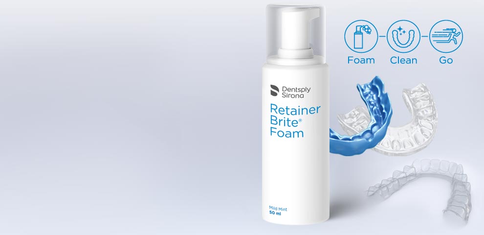 Retainer Brite® Cleaning Foam